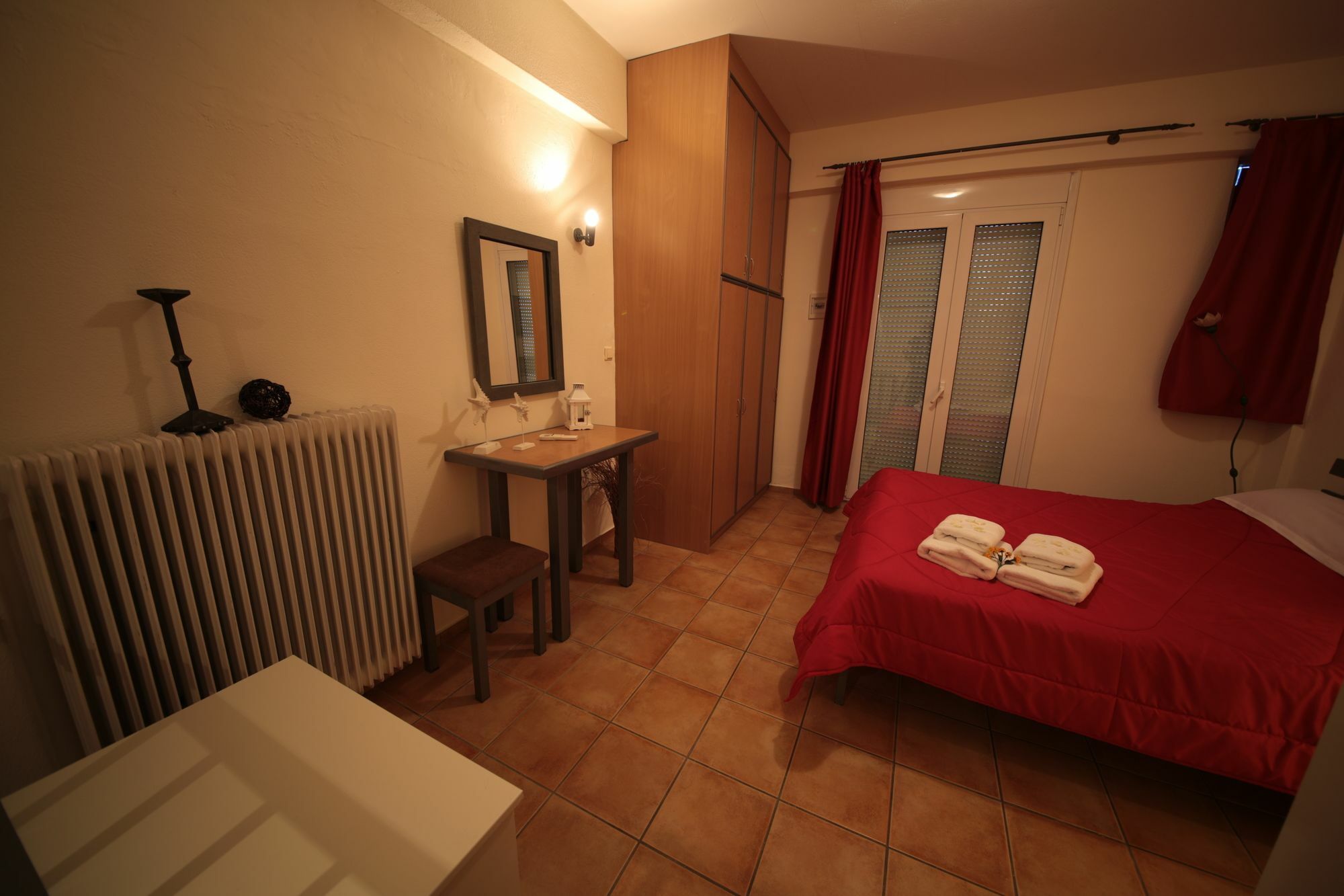 Point Twins Apartments Vrontádos Buitenkant foto