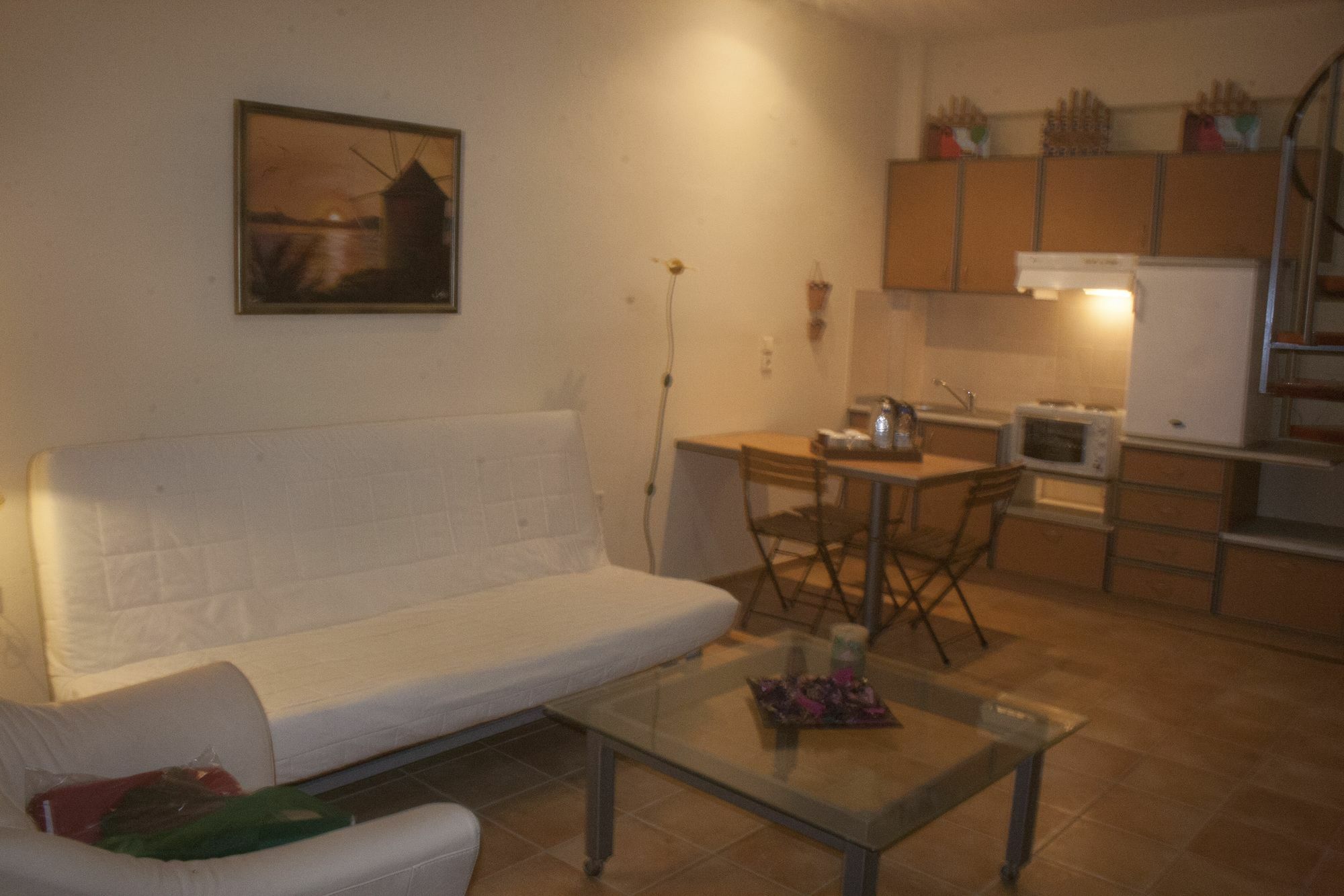 Point Twins Apartments Vrontádos Buitenkant foto